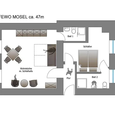 Apartment Am Stadtpalais Fewo-mosel *